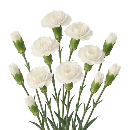 Spray Carnation Bianco Гвоздика кустовая